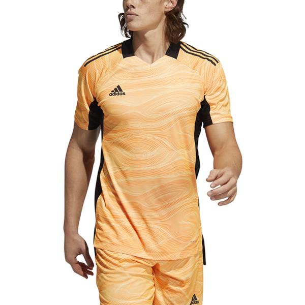 adidas Condivo 21 SS Acid Orange Goalkeeper Shirt
